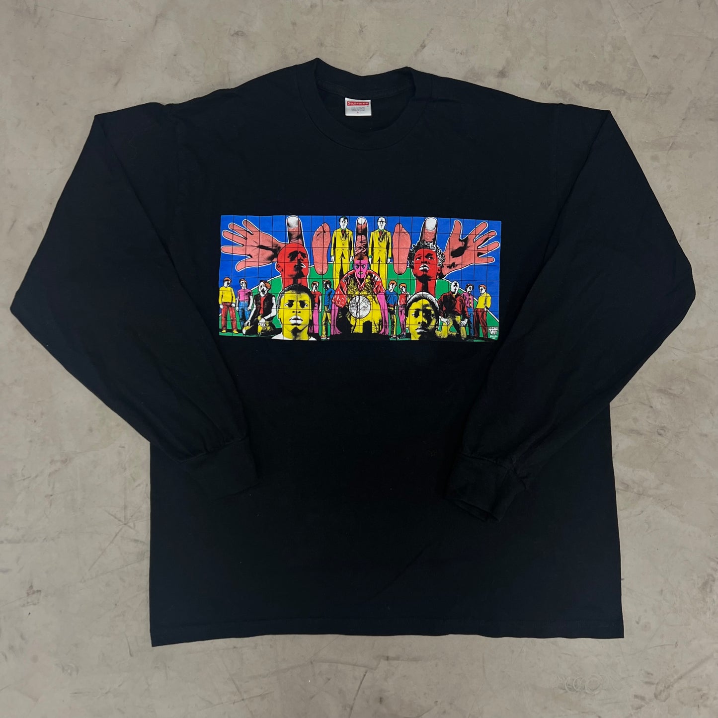 Supreme Gilbert & George DEATH AFTER LIFE L/S Tee (USED)