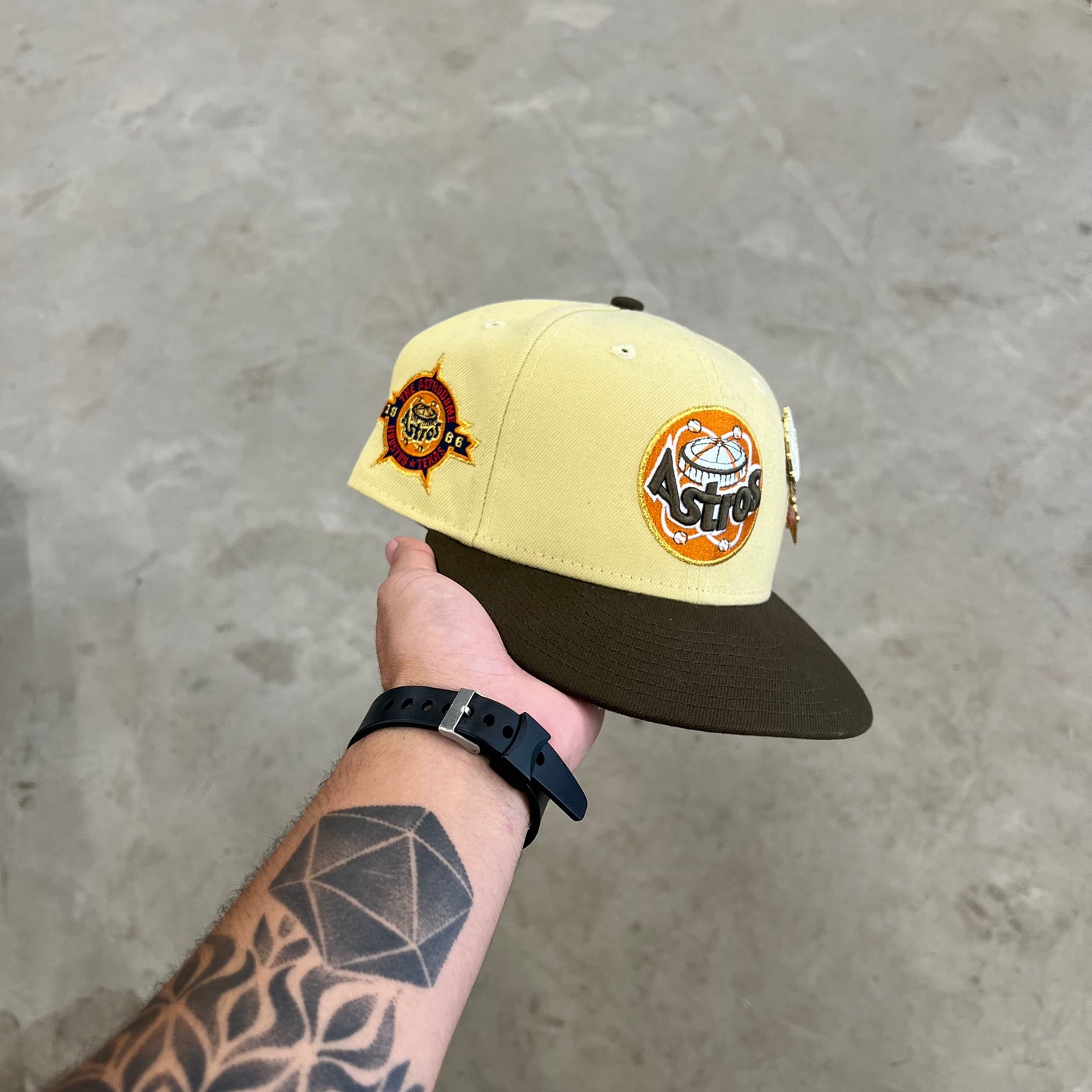 Astros Hat Club ice cream fitted