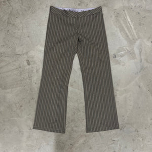 VTG Womans Brown Striped Pants