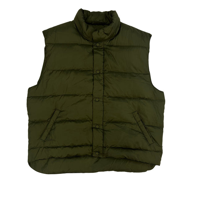 VTG Cabelas Green Puffer Vest